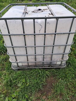Kontejner, IBC Kontejner 1000 l, sud. - 2