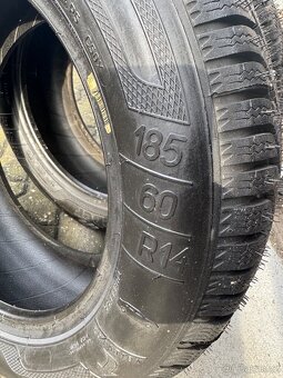 2ks nové zimní pneu 185/60 R14 - 2
