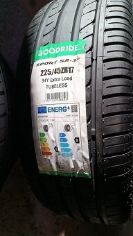 225/45 R17 kolesá (letné pneumatiky + disky) 5x112 mm - 2