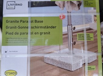 Livarno home granitový stojan na slunečník - 2