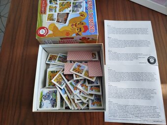 Hra - Domino, pexeso Lví král/Lví hlídka - 2