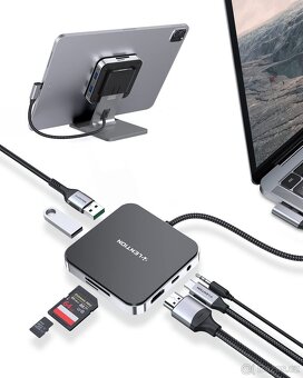 LENTION USB C Hub (stojan) pro iPad, iPad Pro, MacBook. - 2