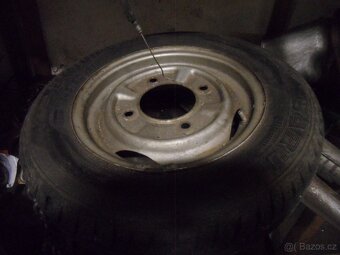 pneu barum 145/80 r13 z disky trabant - 2