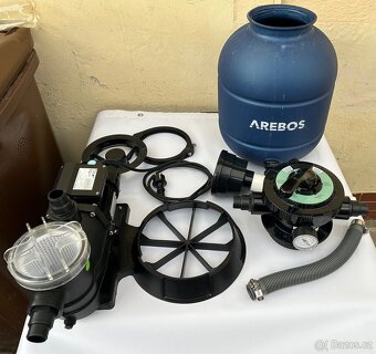 Bazénová filtrace Arebos AR-HE-SA400FS záruka do 05/26 - 2
