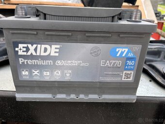Autobaterie Exide Premium 12V, 77Ah, 760A - 2