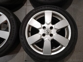 Nissan Micra alu 16 + letní 185/50/16. - 2