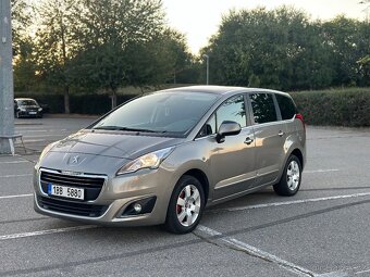 Peugeot 5008 1.6 HDI , 88 kW nafta, 2015 ČR 1 MAJITEL - 2
