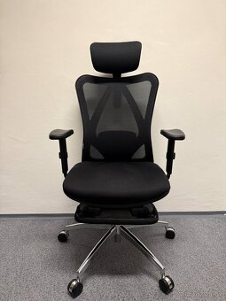 Ergonomická židle Sihoo M18 s výsuvnou opěrkou nohou - 2