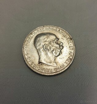 Stříbrná mince F. Josefa I. - 2