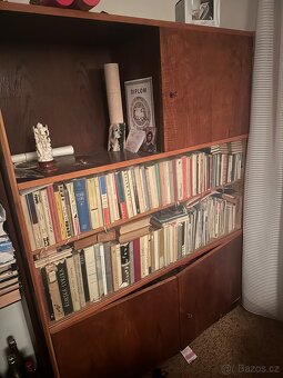 Starožitné skříně - sekretář a knihovna - 2