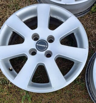 Alu kola Borbet 4x100 R15 - 2