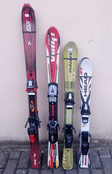 Dětské lyže 800,-Kč - 2