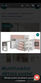 Dětská Postel víceúčelová - 2