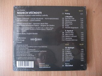 Komplet 2 CD Nádech věčnosti - Jan Zástěra - 2