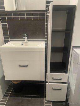 Luxusní bílý koupelnový nábytek set - 2