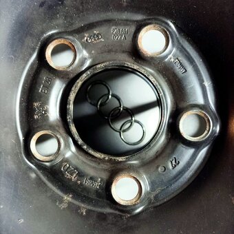 15" plechová kola – 5x100 – AUDI (ŠKODA, VW, SEAT) - 2