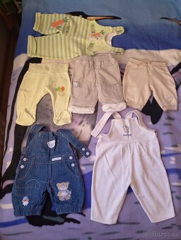 kojenecké oblečení (kluk) vel. 62+spací pytel - 2