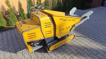 pásový samonakladací minidumper - 2
