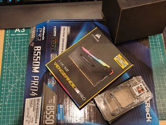 5600x, 32gb ram, deska a chladič. - 2