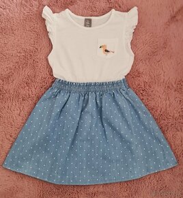 2 dívčí šaty PEPCO vel. 122 - 2