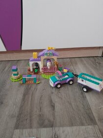 Lego friends auto s přívěsem a kůň - 2