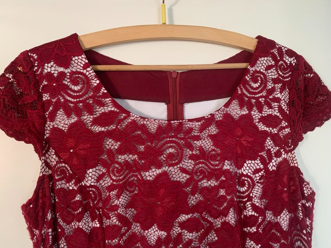 Letní krajkové šaty vel. L - 3