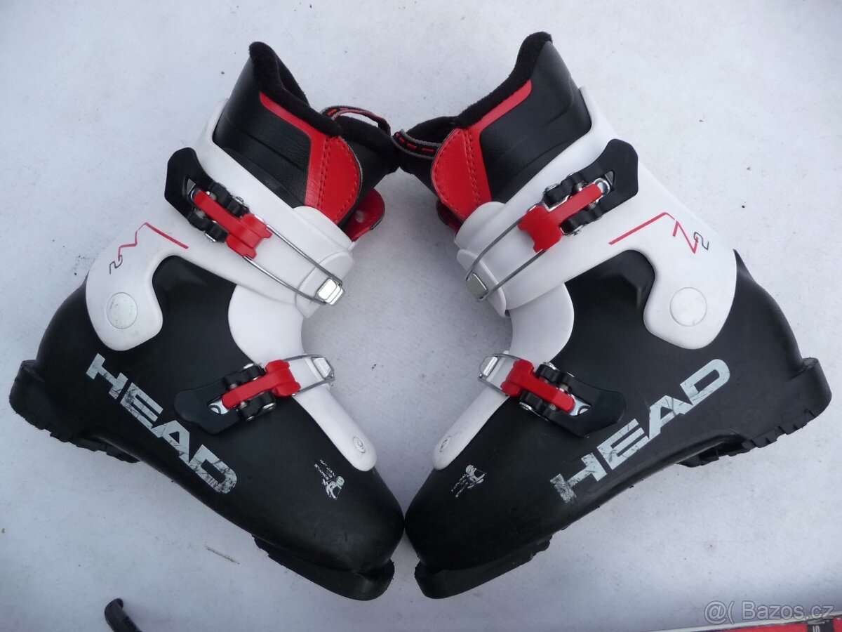 292. Lyže STOCKLI - 120 cm + boty HEAD 35 eu - set - 3