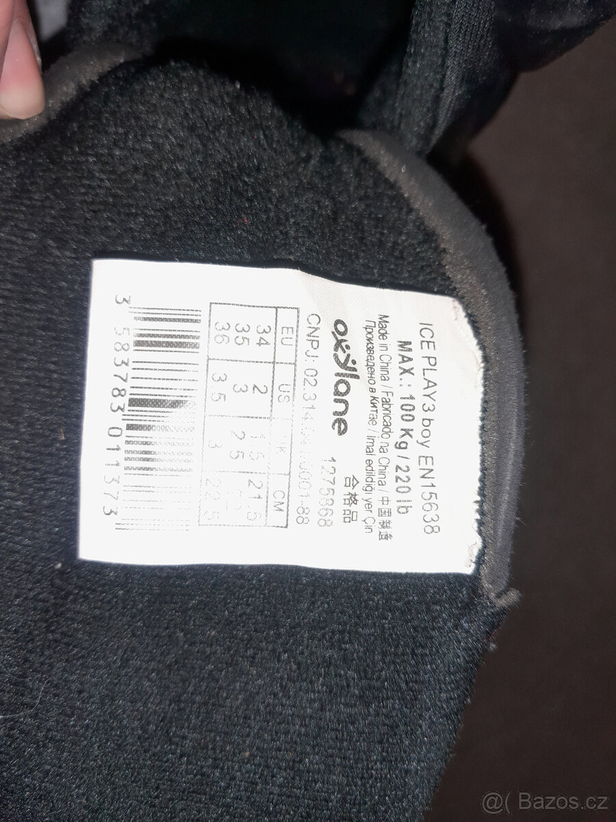 Brusle chlapecké Oxelo - 3