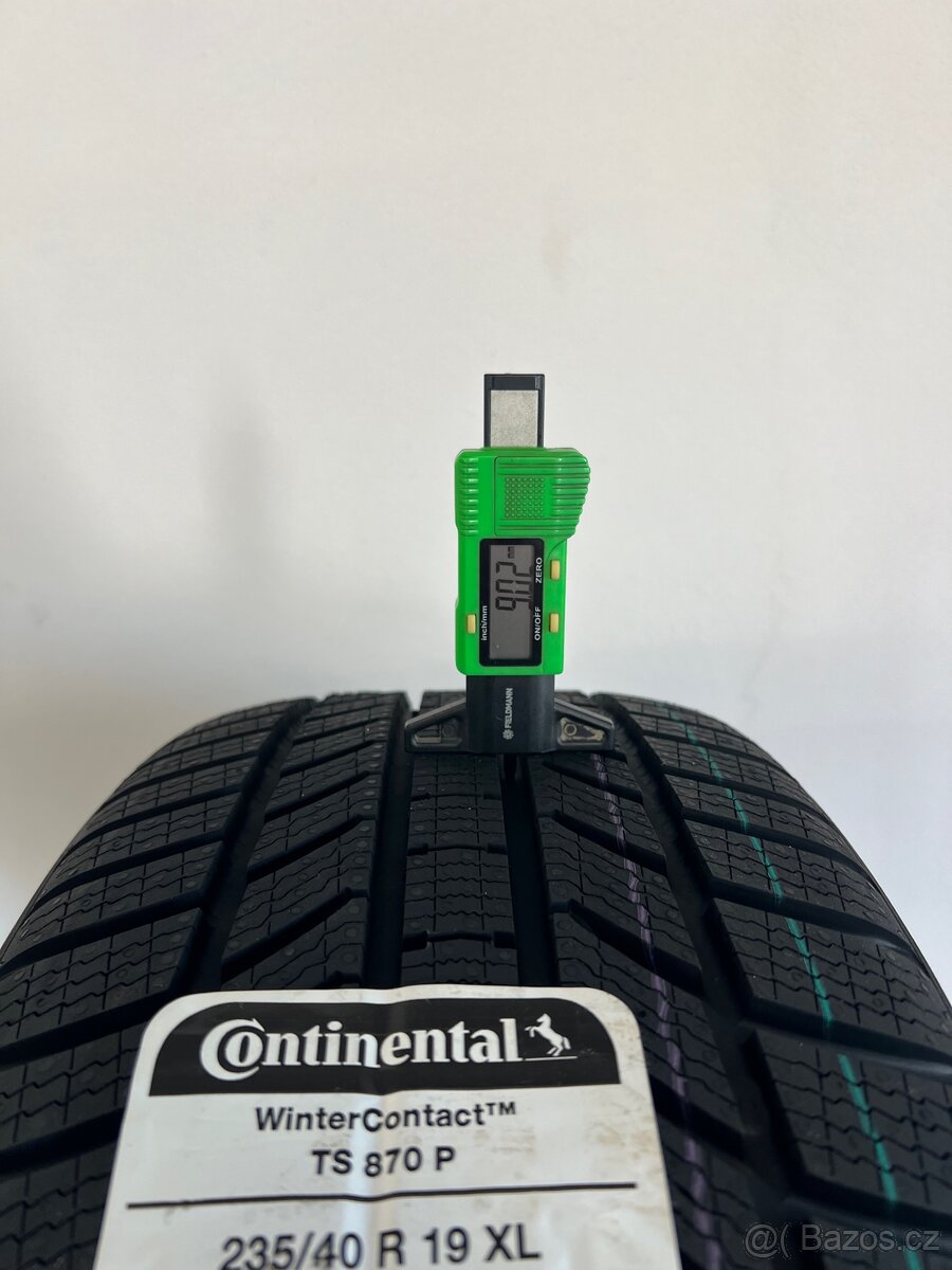 ❄️ Zimní pneumatiky 235/40/19, Continental, DOT3223 - 3