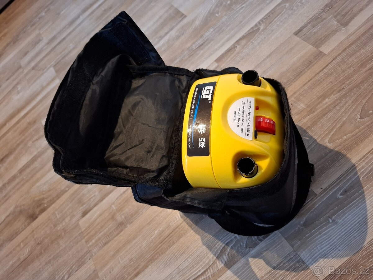 Raptor vzduchový kompresor pro nafukovací čluny - 3