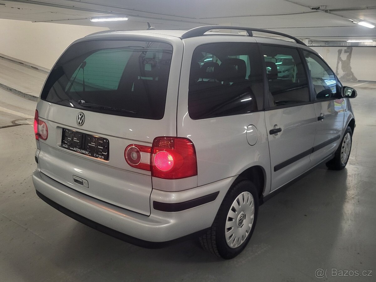 VW Sharan 1.9TDi 130PS - Navigace - tempomat - Webasto - 3