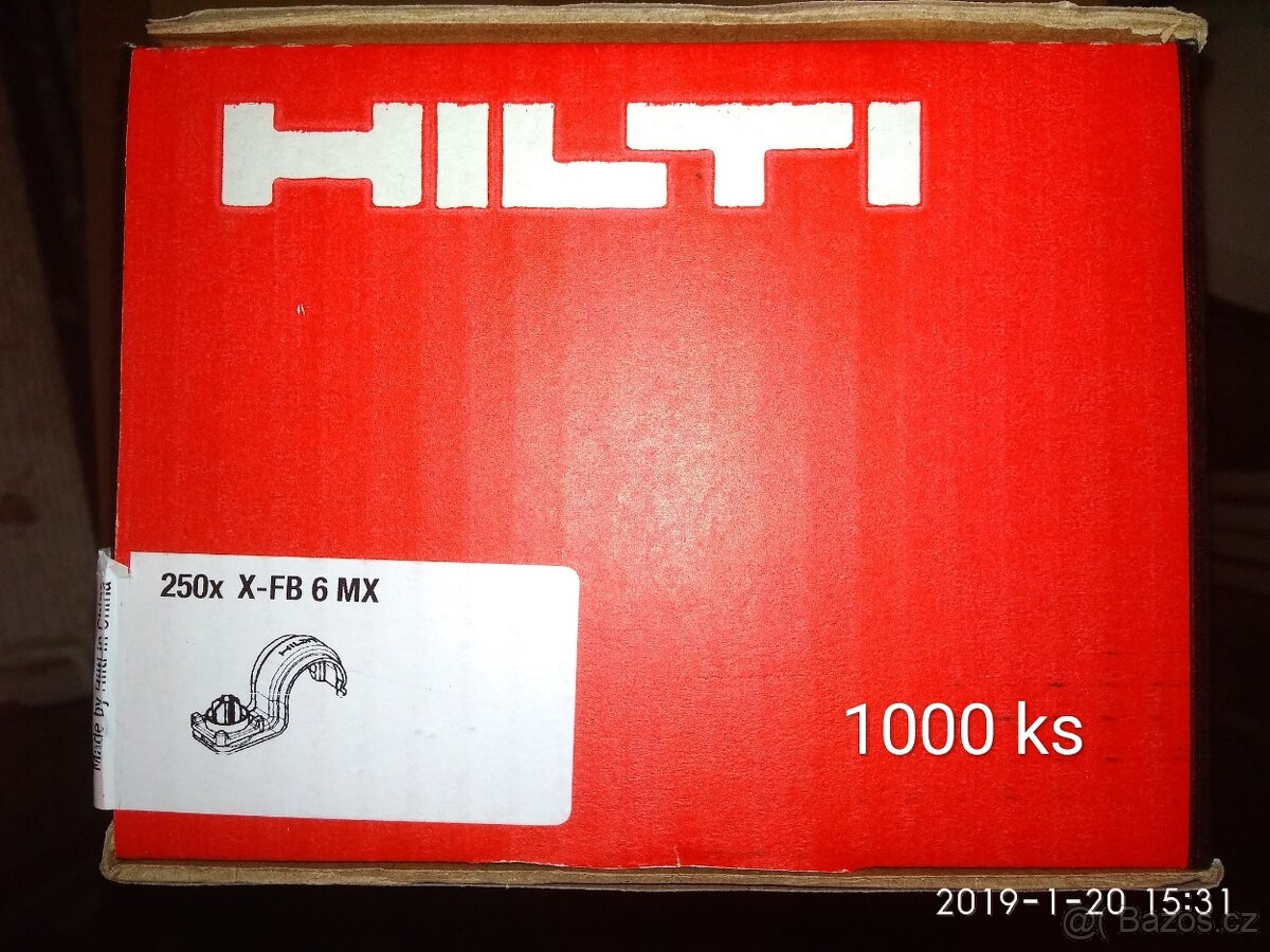 HILTI KABELOVÉ PŘÍCHYTKY - 3