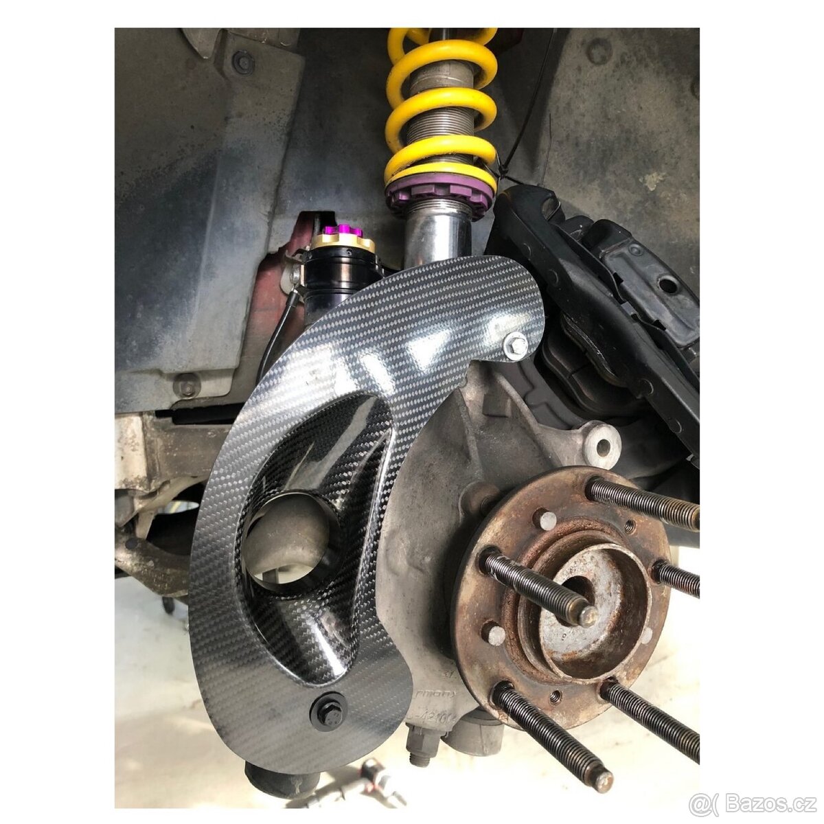 Karbonové štíty pro chlazení brzd BMW - 3