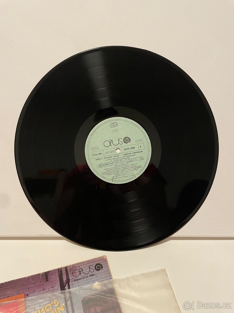 Aretha Franklin - Who's Zoomin' Who? LP - 3