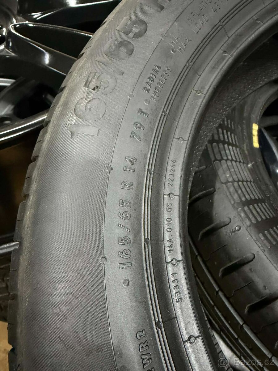 165/65r14 nové letní sady Continental - 3