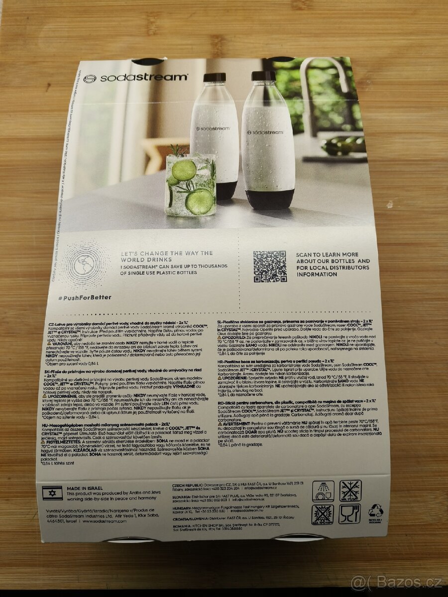 Prodám nové láhve na Sodastream - 3