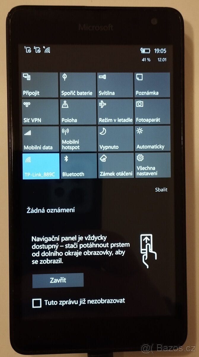 Prodám mobil Microsoft/Nokia Lumia 535 Dual SIM, stav A - 3