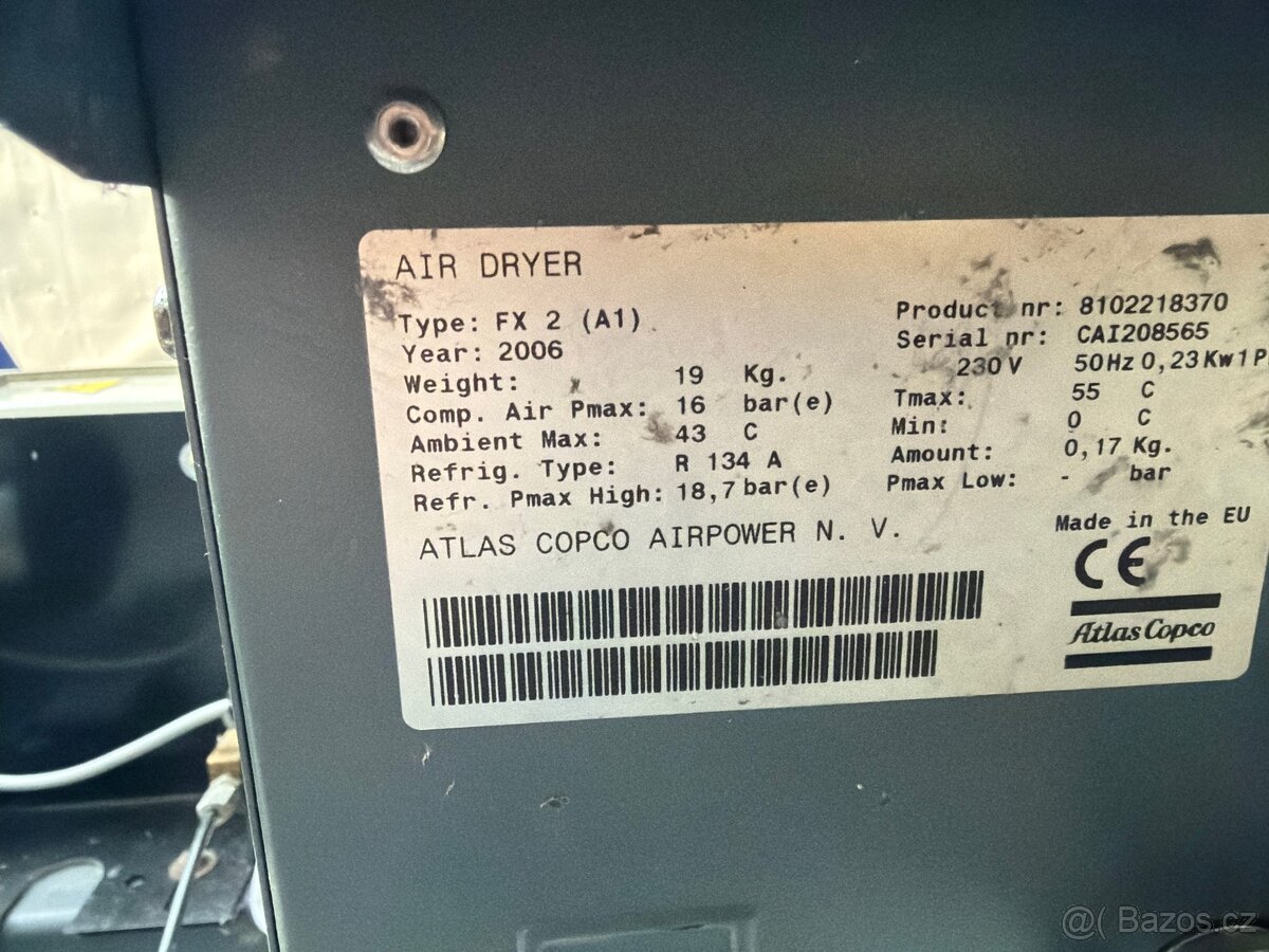 Kompresor Atlas Copco LT5FF včetne sušičky - 3