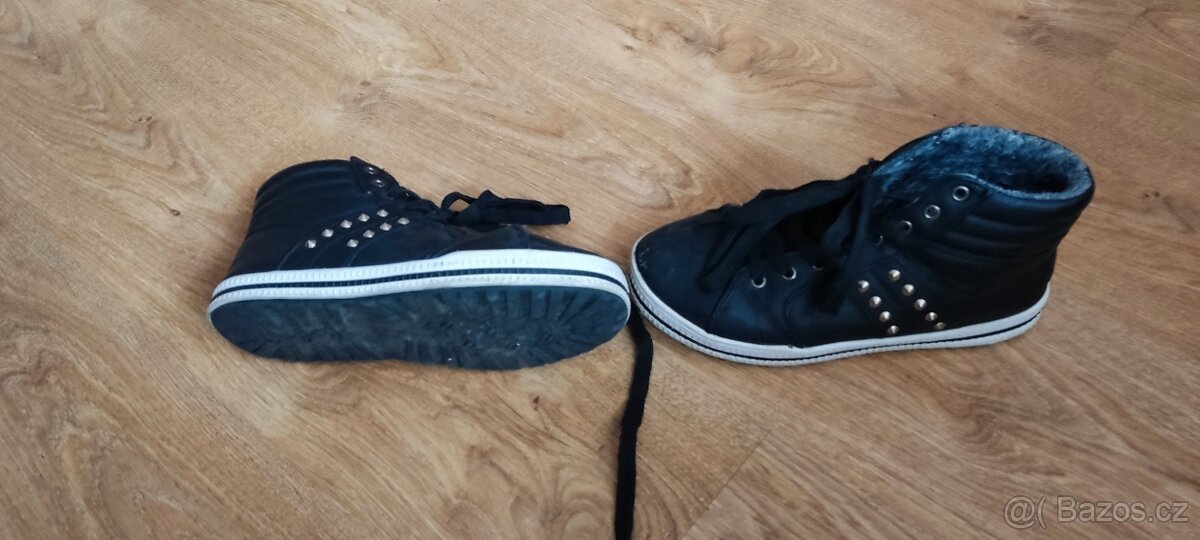 Kotníková zateplená obuv - 3