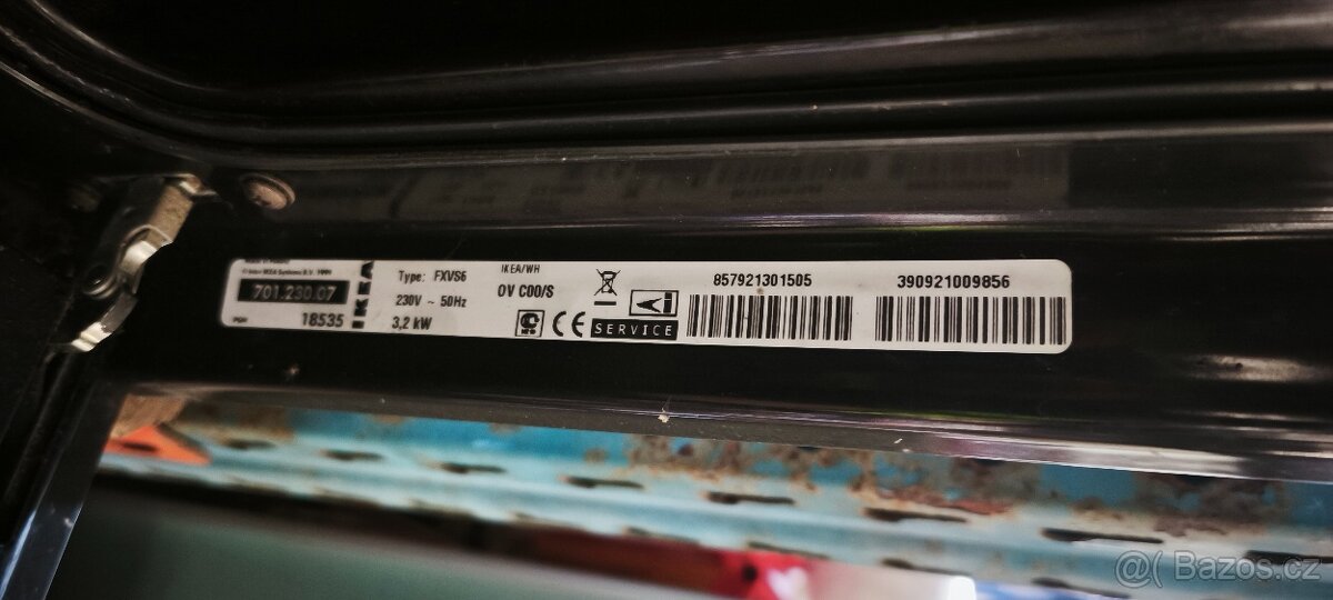 Vestavěná trouba IKEA - použitá - 3