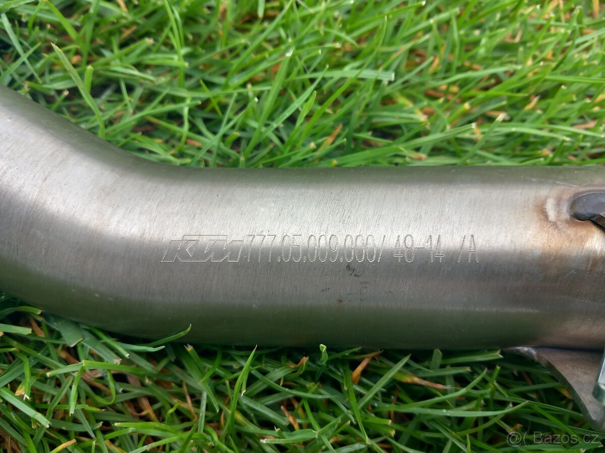 KTM EXC koleno výfuku - 3