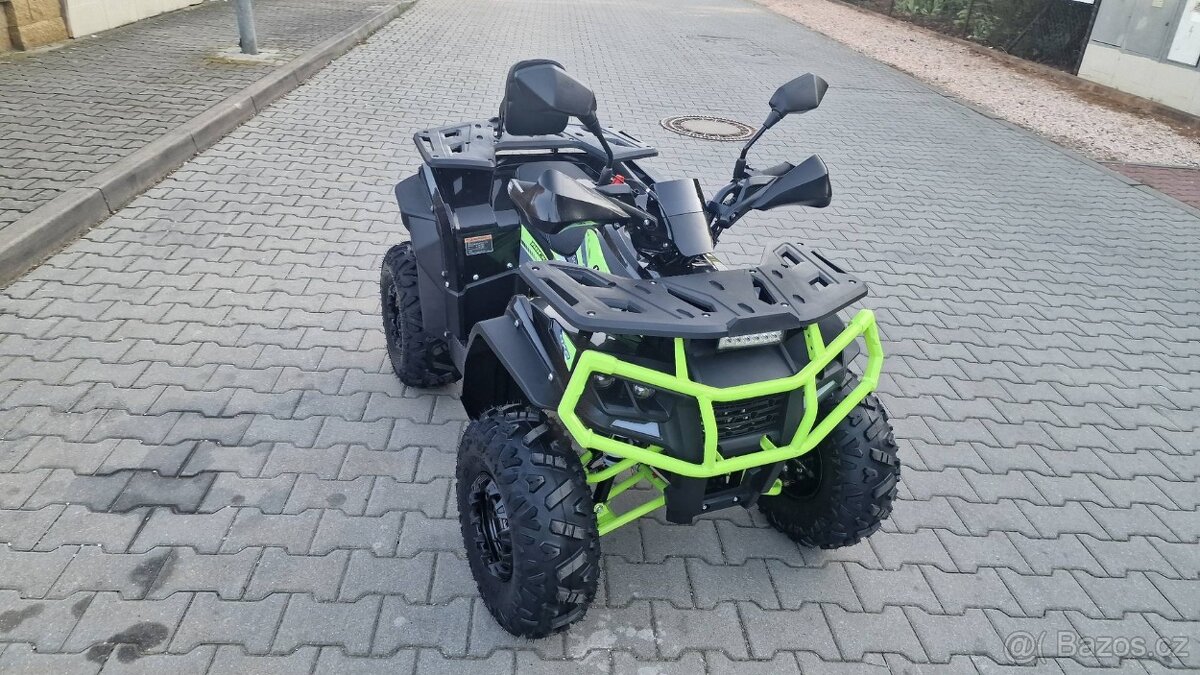 Dětská čtyřkolka RockRider 125ccm zelena