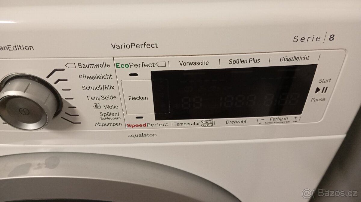 Pračka a sušička prádla Bosch - 3