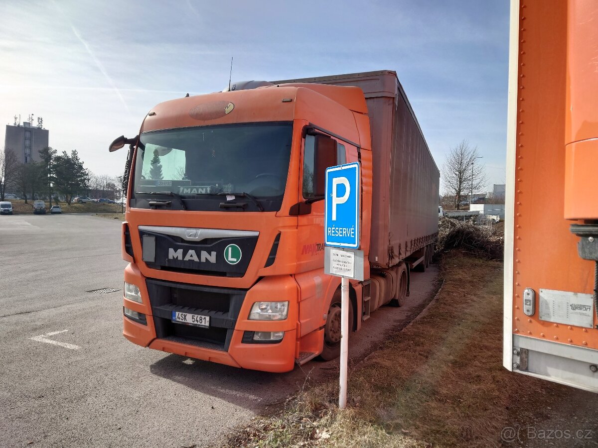 MAN TGX + Kogel LOW DECK souprava plachta - 3