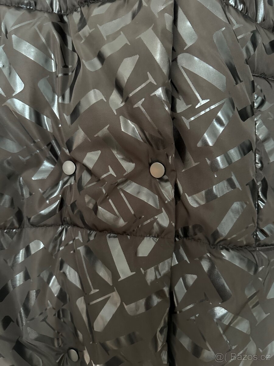 Dámská zimní černá bunda - 3