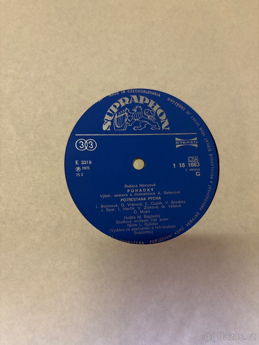 LP Pohádky Boženy Němcové - 3