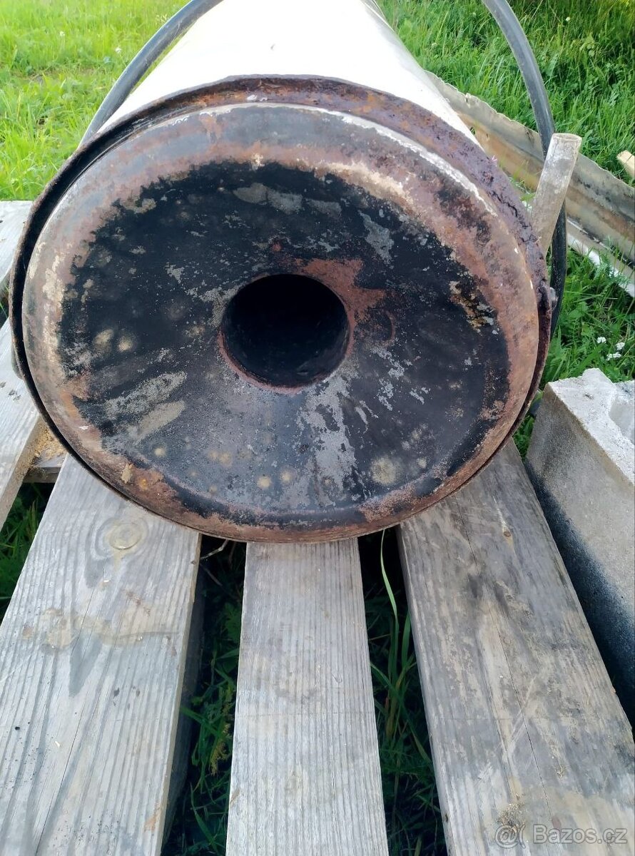 kamna na ohřev vody, retro vana - 3