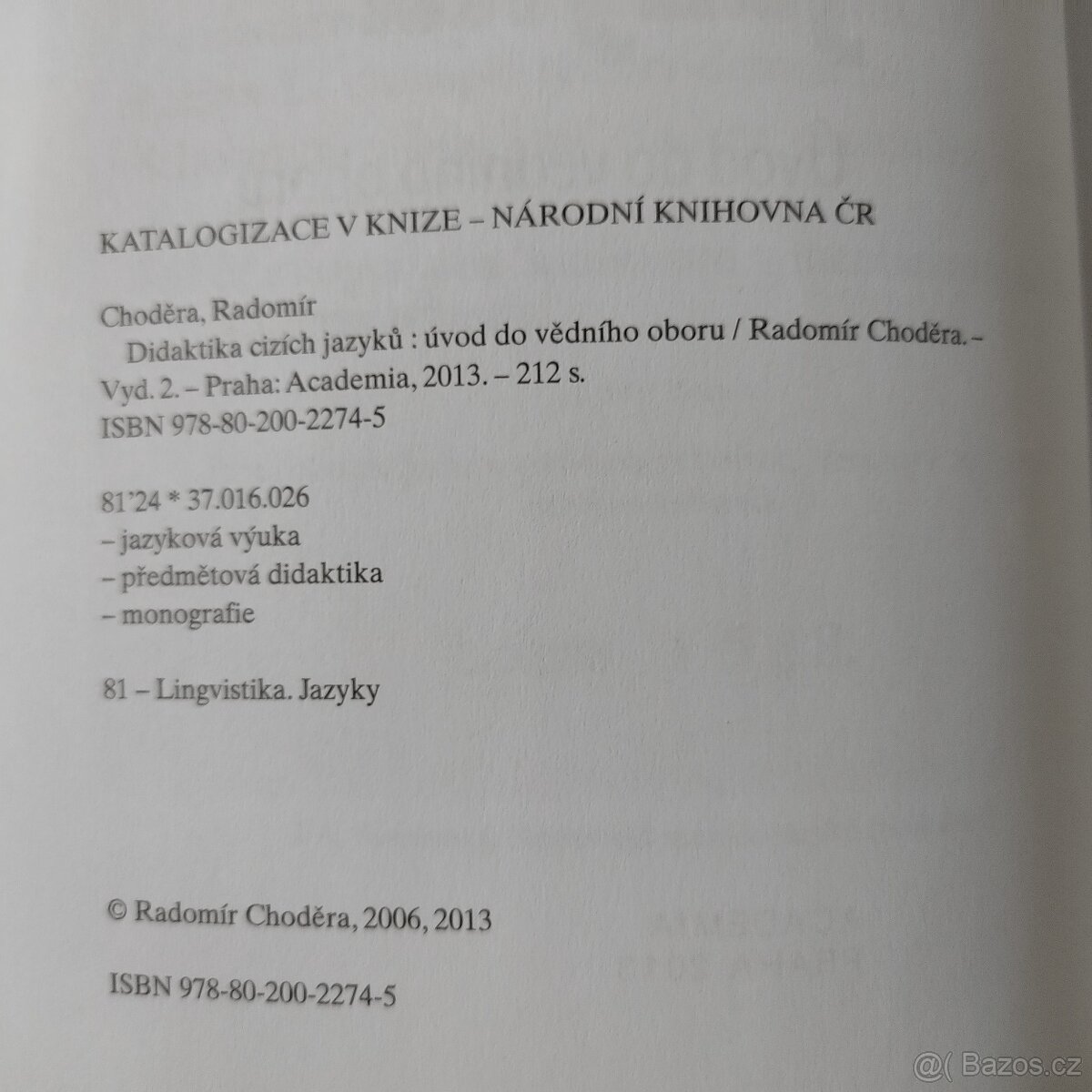 Didaktika cizích jazyků - 3