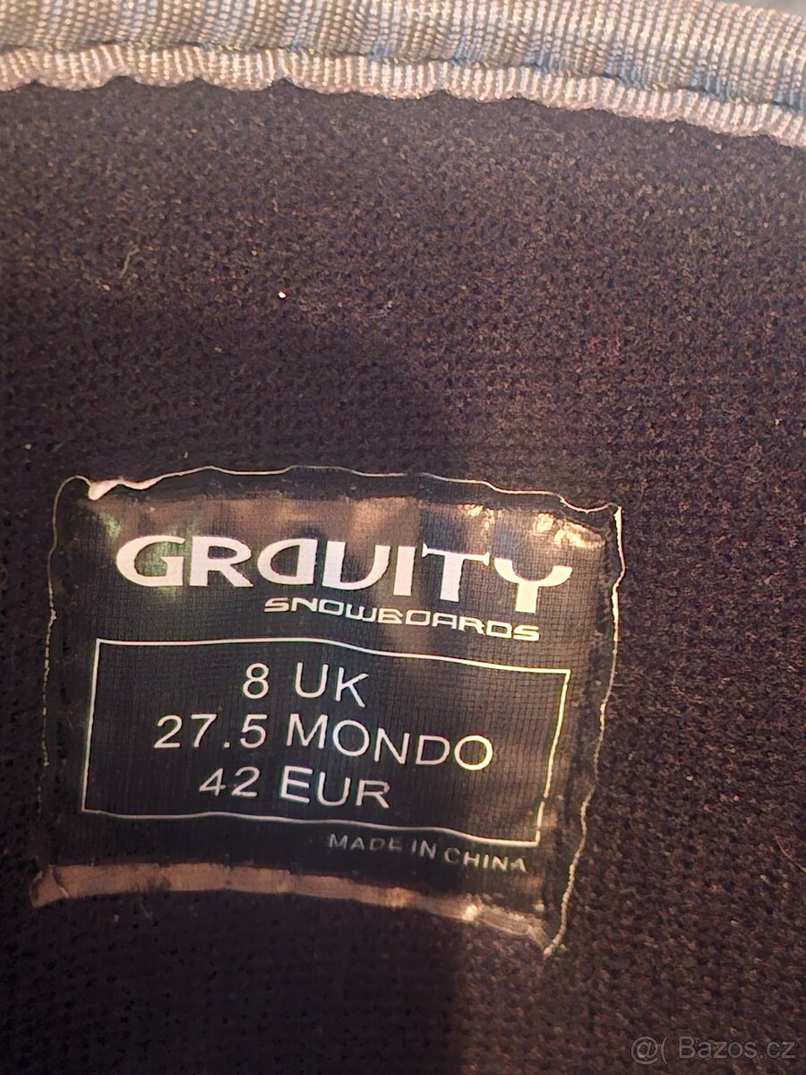 Prodám snowboardové boty Gravity, vel. 42 - 3