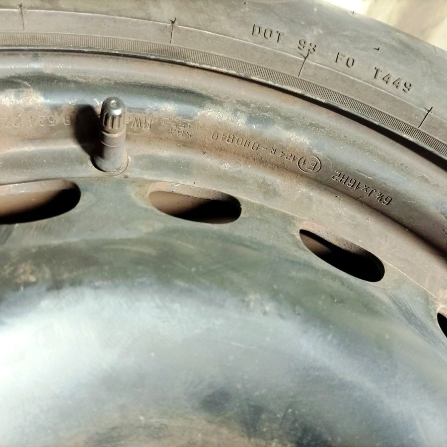 16" plechová kola – 5x108 – 6,5J x 16" ET50 - 3